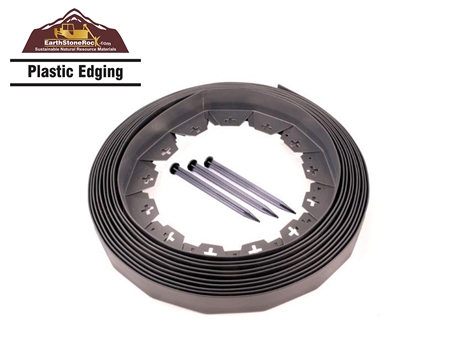 Dimex EdgePro Black Plastic Edging 5" x 20ft 5Lbt - garden edging