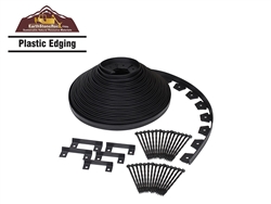 Dimex EdgePro Hi-test Black Plastic Edging 5" x 20ft - garden edging