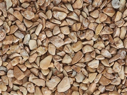 Wood Bean Pebble Rock 1/5"