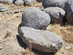 Black Granite Boulders Rock near me 30" - 36"