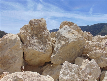 Coastal Cream White Large Landscape rock near me 30" - 36" Each