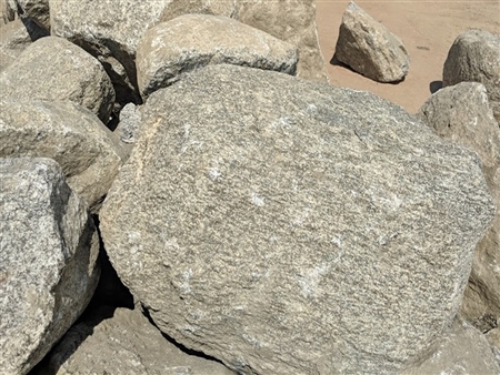 Grey Granite Large Landscaping Rock For Sale 36" - 48"