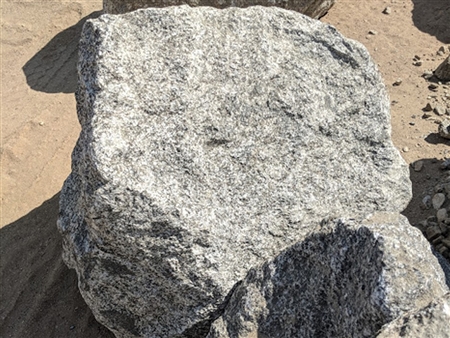 Grey Granite Boulders Specimen