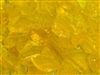 Yellow Tempered Fire Glass 3/8" - 1/2"