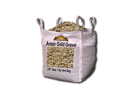 Anejo Gold Rock 3/8" Screened Gravel Per Yard - Landscape Rocks