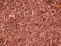 Mahagony Colored Landscape Mulch Per Yard