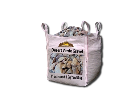 Desert Verde Gravel 1" Screened - Landscape Rock Near Me