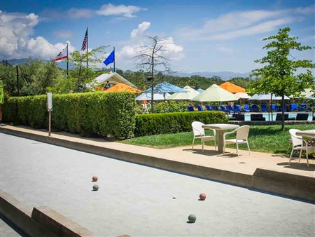 Bocce Court Grey Surface Dry Climate Mix