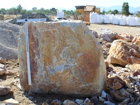 Apache Sunset Landscaping Rock Boulders near me