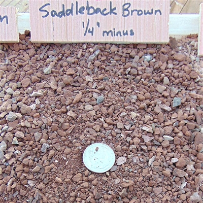 Saddleback Brown D. G. 1/4" Screened