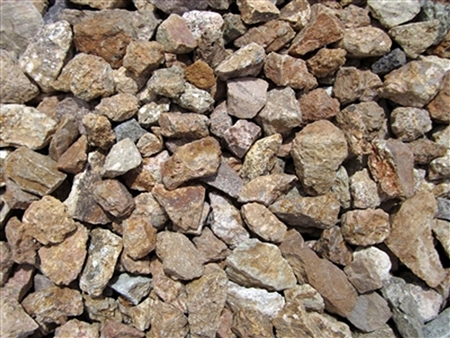 Sunset Gold Landscape Gravel 1/2" TruckLoad  - Landscaping Rocks Near Me