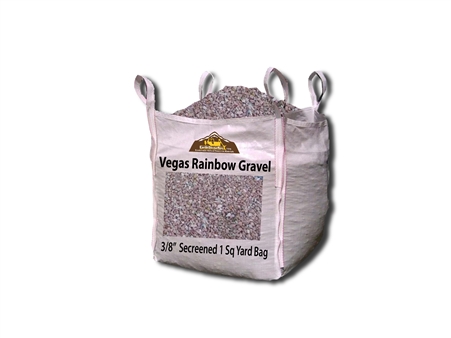Vegas Rainbow Crushed Rock 3/8" - Landscape Supplies