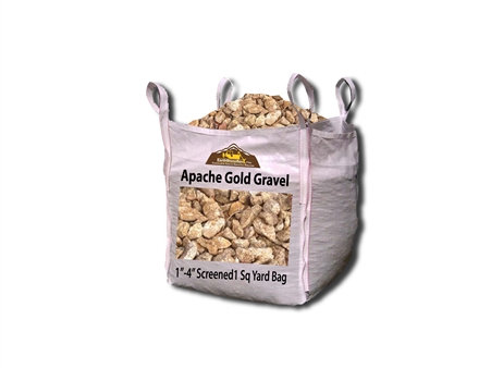 Apache Gold Gravel 1" - 4" Screened Per Ton