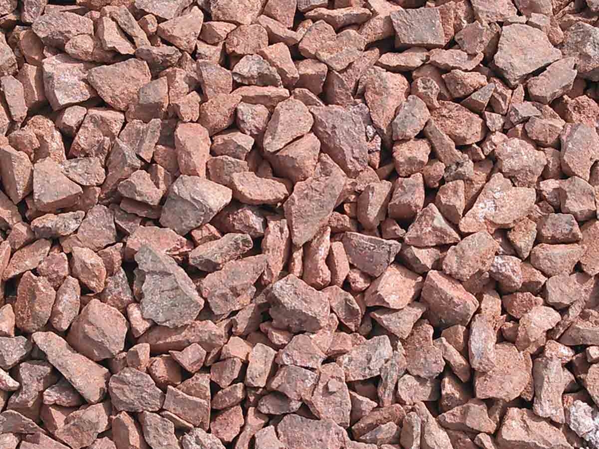 Transform Your Landscape with Red Decorative Rocks