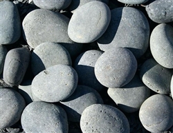 Black Mexican Beach Pebble 3" - 5"