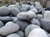 Black Mexican Beach Pebbles 6" - 9"