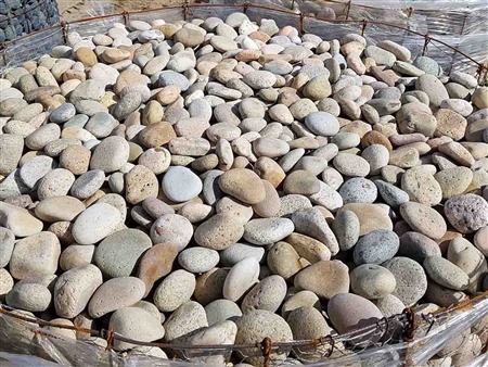 Buff Mexican Beach Pebble 1"- 2" Bulk