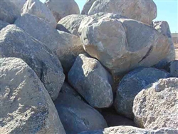 Silver-Grey Granite Boulders 18" - 24" Each