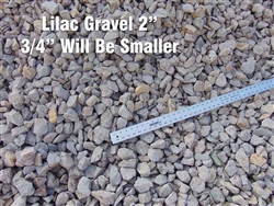 Lavender Gravel 3/4" Screened Fresno - 93722