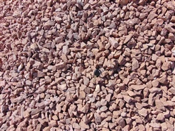 Mahogany Rock Gravel 1" Screened Santa Clarita - 91387