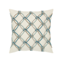 Elaine Smith Rope 20 x 20 Outdoor Pillow