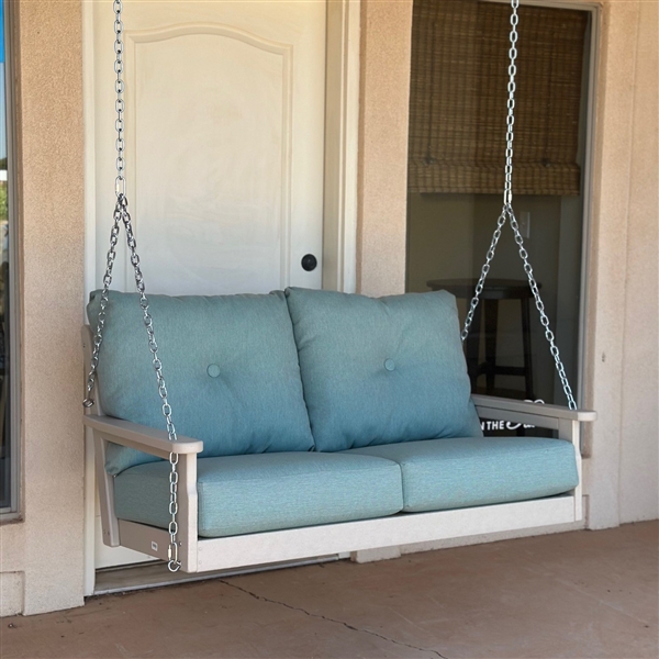 Polywood Vineyard Loveseat Swing