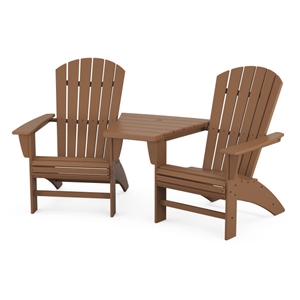 Polywood Palm Coast Folding Adirondack Chair