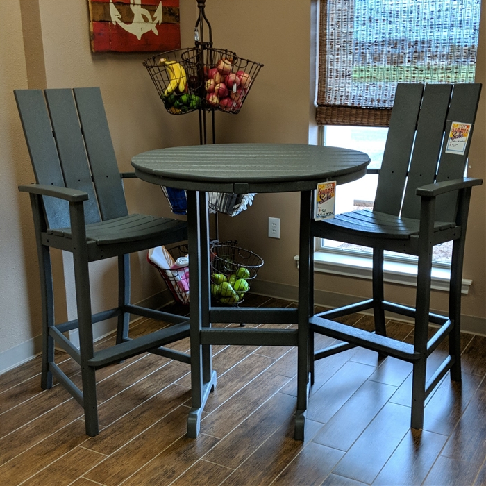 Modern bar discount table and chairs