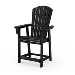 Polywood Nautical Curveback Counter Stool