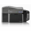 Fargo DTC1250e Dual-Sided Color ID Card Printer with MSE and Ethernet and Smart Card Encoder Graphic