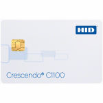 HID Crescendo C1100 Cards with Magnetic Stripe Graphic