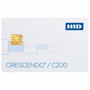 HID Crescendo C2300 Cards with Mag Stripe Graphic