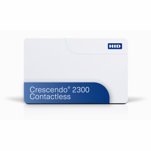 HID Crescendo C2300 Cards with Prox with Magnetic Stripe Graphic