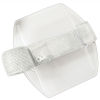 Brady Arm Band Badge Holder - Vertical, White, SOLD IN PACKS OF 25, Priced PER Pack Graphic