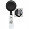 Brady Economy Badge Reel with Vinyl Strap and Slide Clip, Bag of 25, Pieced and Sold in Full Bags Only Graphic