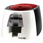Evolis Badgy200 Color ID Card Printer Package Graphic