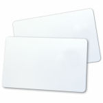 Magicard Blank White PVC Cards with HoloPatch Gold Seal Graphic