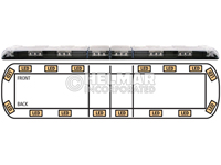 12-00003-E LIGHTBAR (LED AMBER)