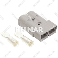 6345G2 CONNECTOR W/CONTACTS (SBX350 3/0 GRAY)