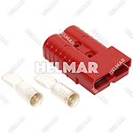6347G3 CONNECTOR W/CONTACTS (SBX350 4/0 RED)