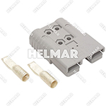 6374G1 CONNECTOR W/CONTACTS (SBX175 1/0 GRAY)