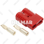 6802G3 CONNECTOR W/CONTACTS (SB120 #6 RED)