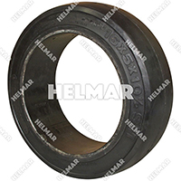 TIRE-200C CUSHION TIRE (10X5X6.5 B/S)