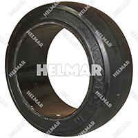 TIRE-150C CUSHION TIRE (16X6X10.5 B/S)