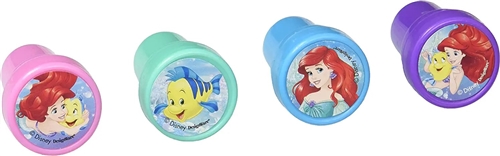 Disney Ariel Dream Big - Mini Stamper Party Favors, Pack Of 4