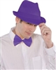 Amscan Bow Tie, Purple / White