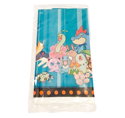 Pokemon Plastic Disposable Party Table Cover, 54" x 96"