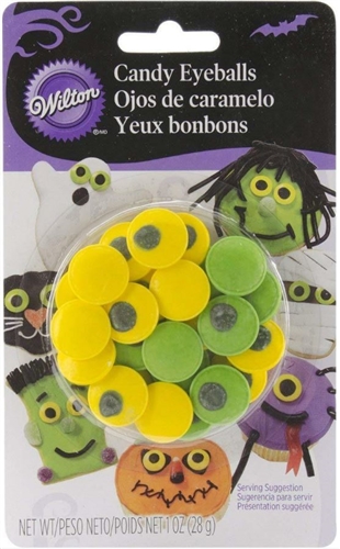 Wilton Halloween Spooky Candy Eyeballs, 28g