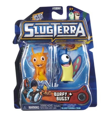 SlugTerra Basic Figure Two Pack - Burpy & Bugsy