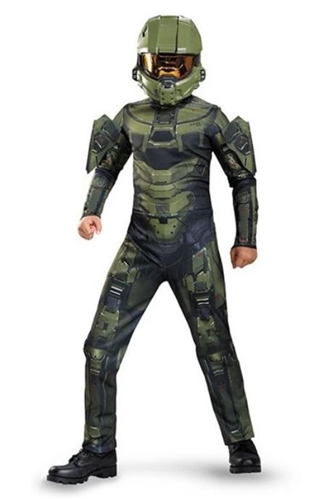 Disguise Halo Master Chief Costume for Boys, Size L